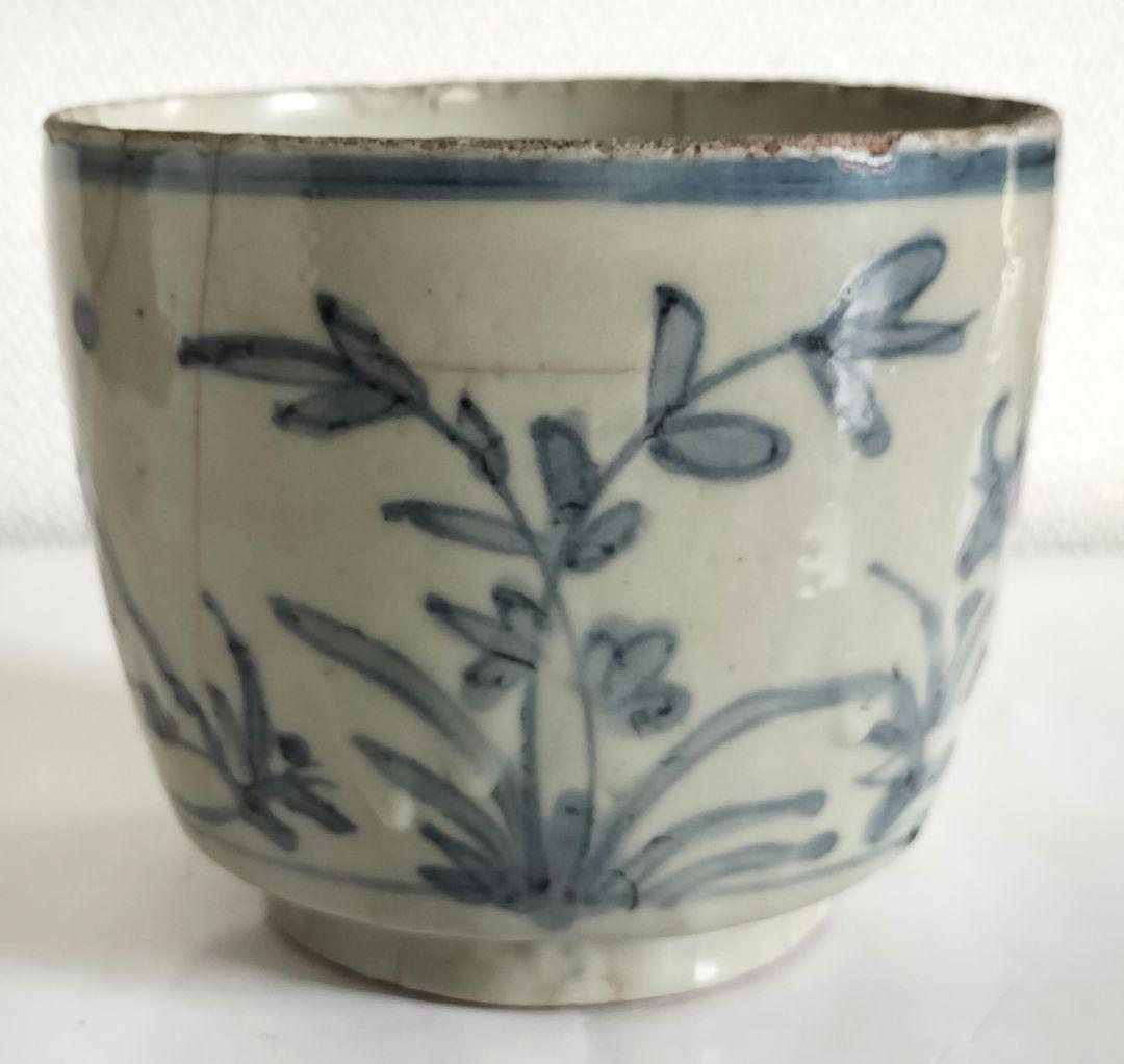 東南アジア系　筒茶椀