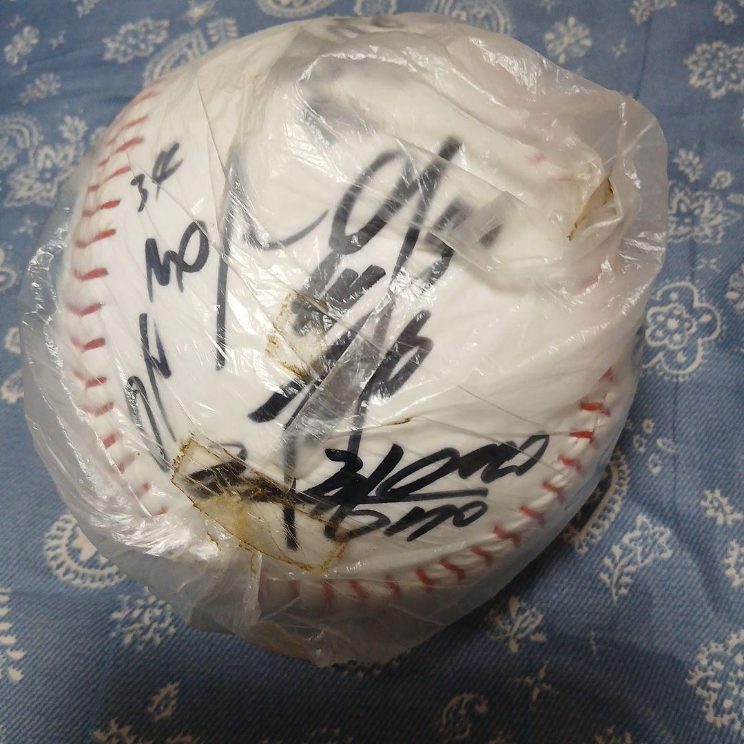 特大18cmSamsung Lions サイン入り野球ボール