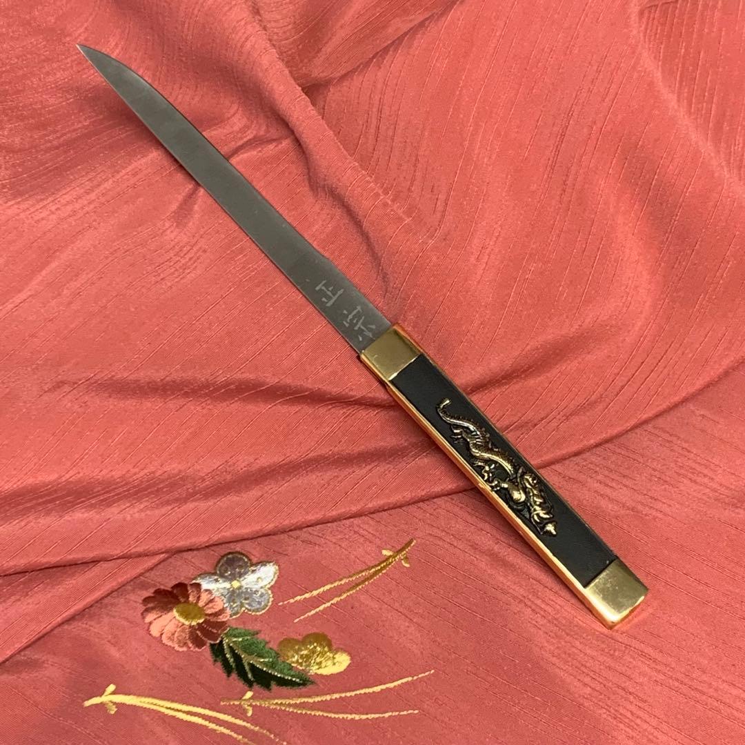【新品・未使用】龍 辰 装飾刀 専用箱付き