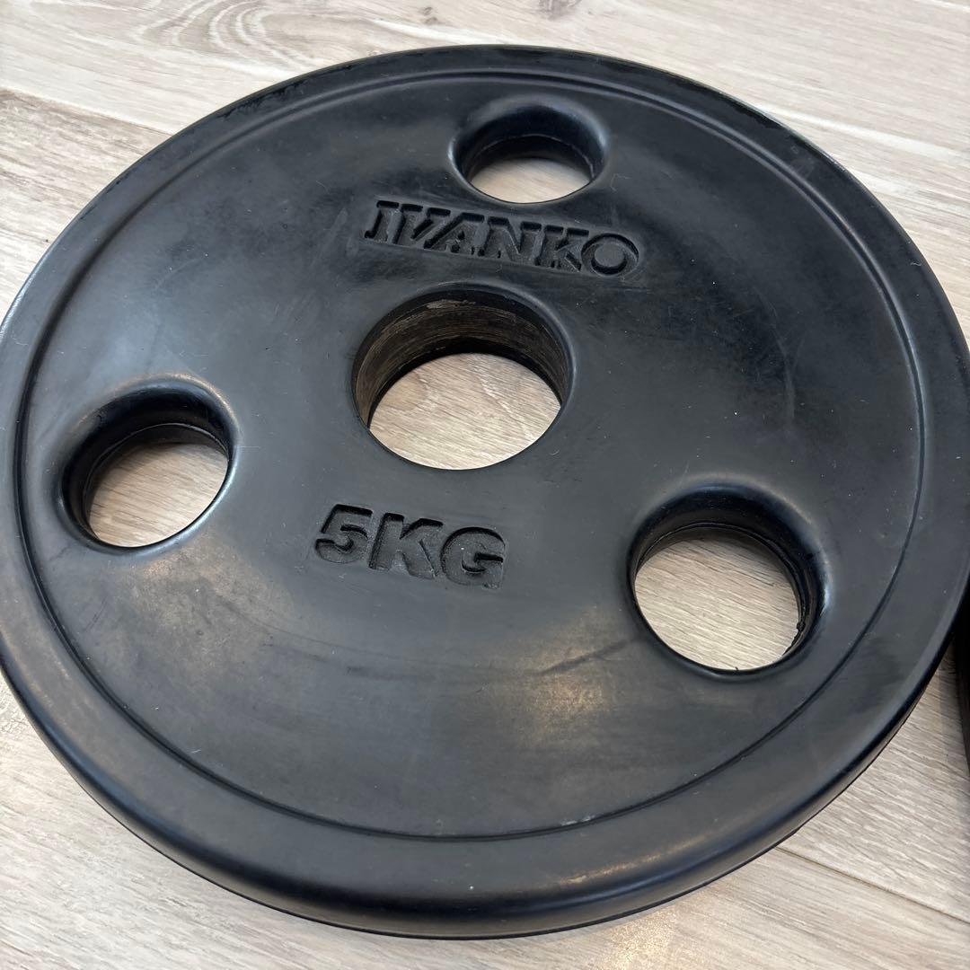 IVANKO 5kg 2枚セットΦ50mmバー専用