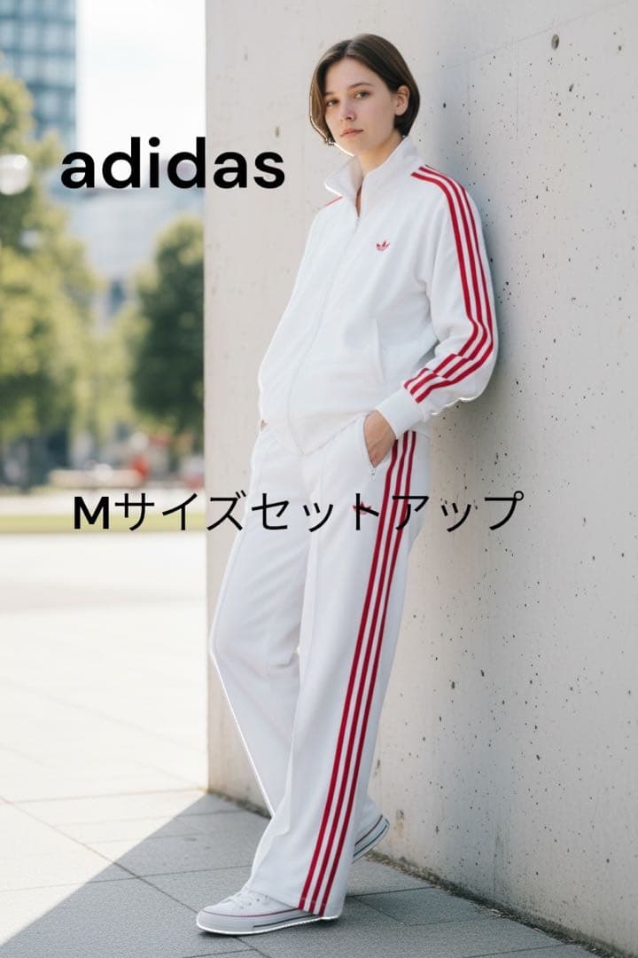 e504☆adidas 80s ヴィンテージMサイズ ジャージ上下セット