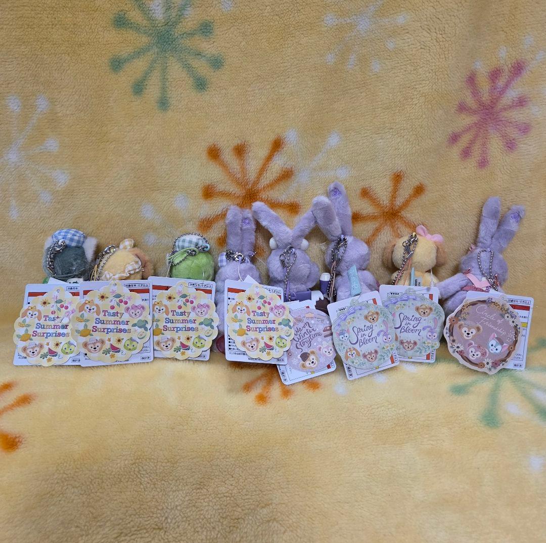 ステラルー　クッキーアン　ジェラトーニ　オルメル　ぬいぐるみストラップ　８体