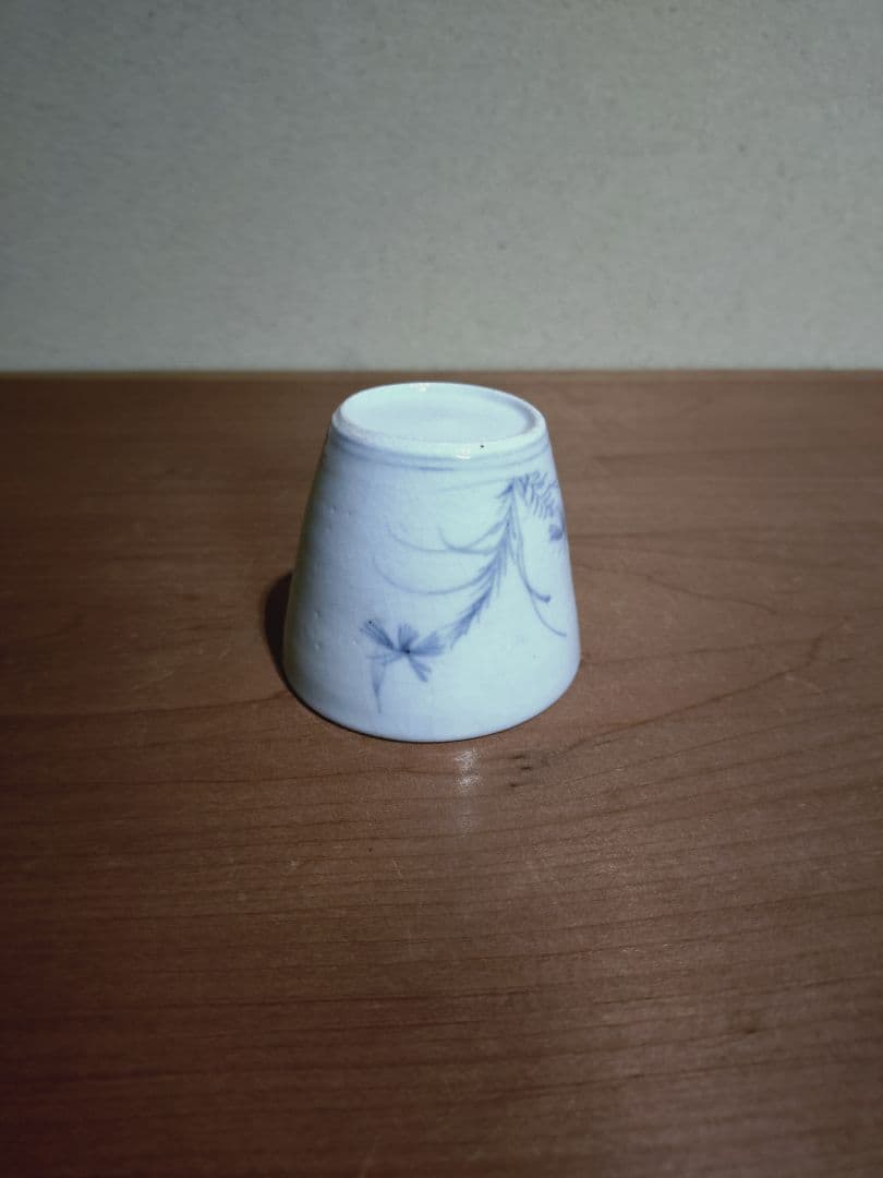 古伊万里 撫子蝶紋 猪口