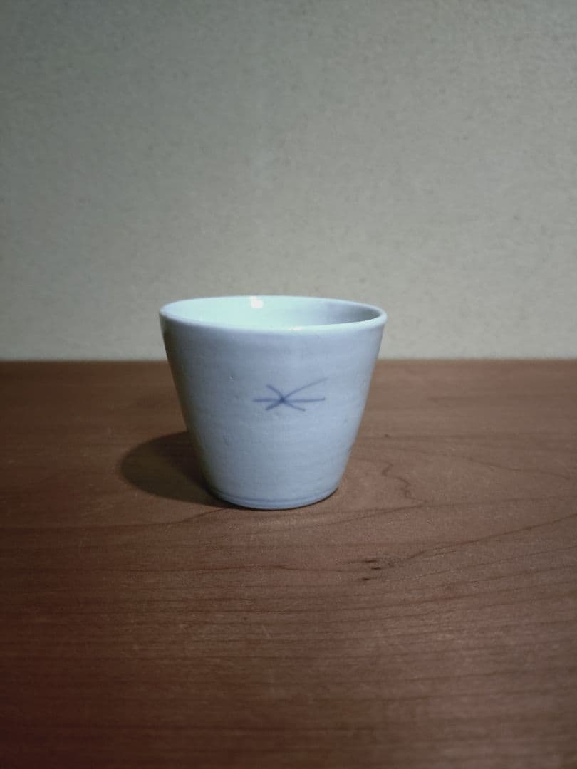 古伊万里 撫子蝶紋 猪口