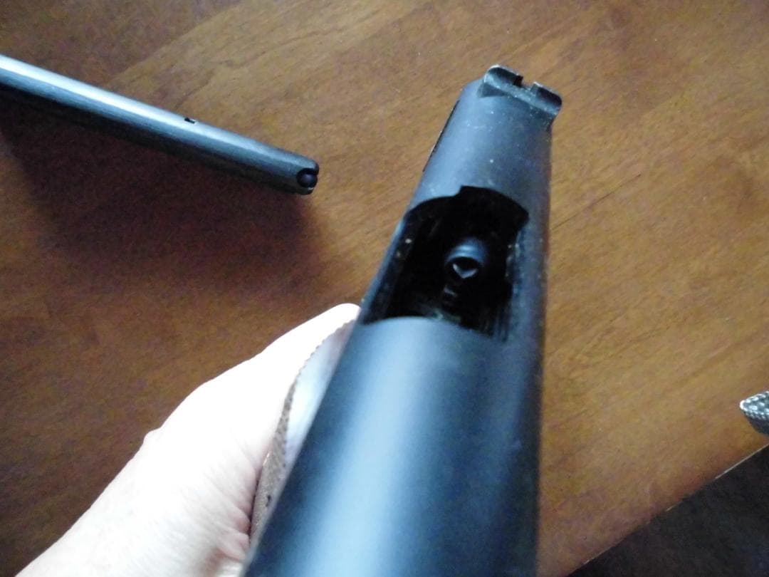 WA　コルトガバメントM1911A1　ガスブロプラスチック製　木グリ付き