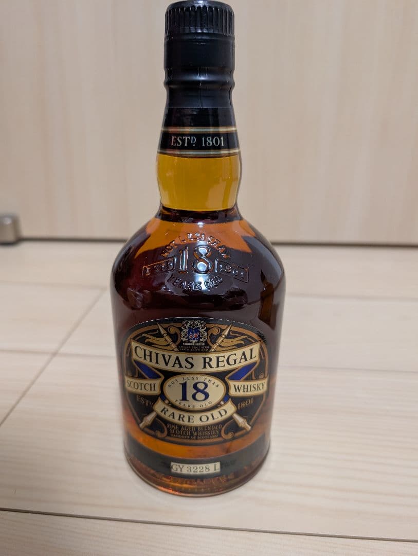 CHIVAS REGAL 18年 & 12年 セット（古酒）