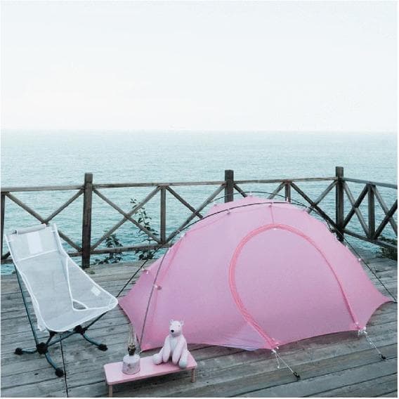 希少 新品 未使用 プレテント ライトロック 1P ピンク