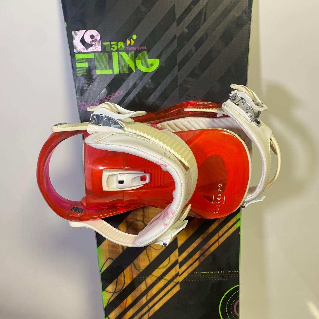 送料無料✨K2 FLING 138cm HEAD レディース　スノーボード