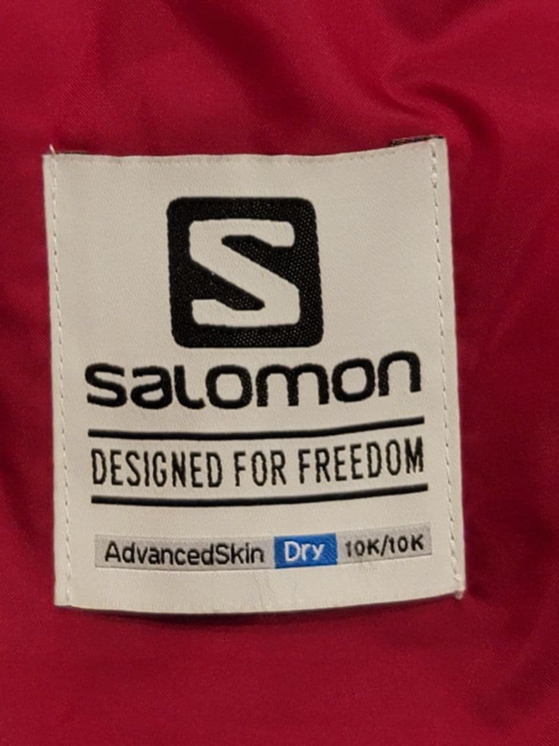 【美品】SALOMON スキーウェア 上下セット レディース M