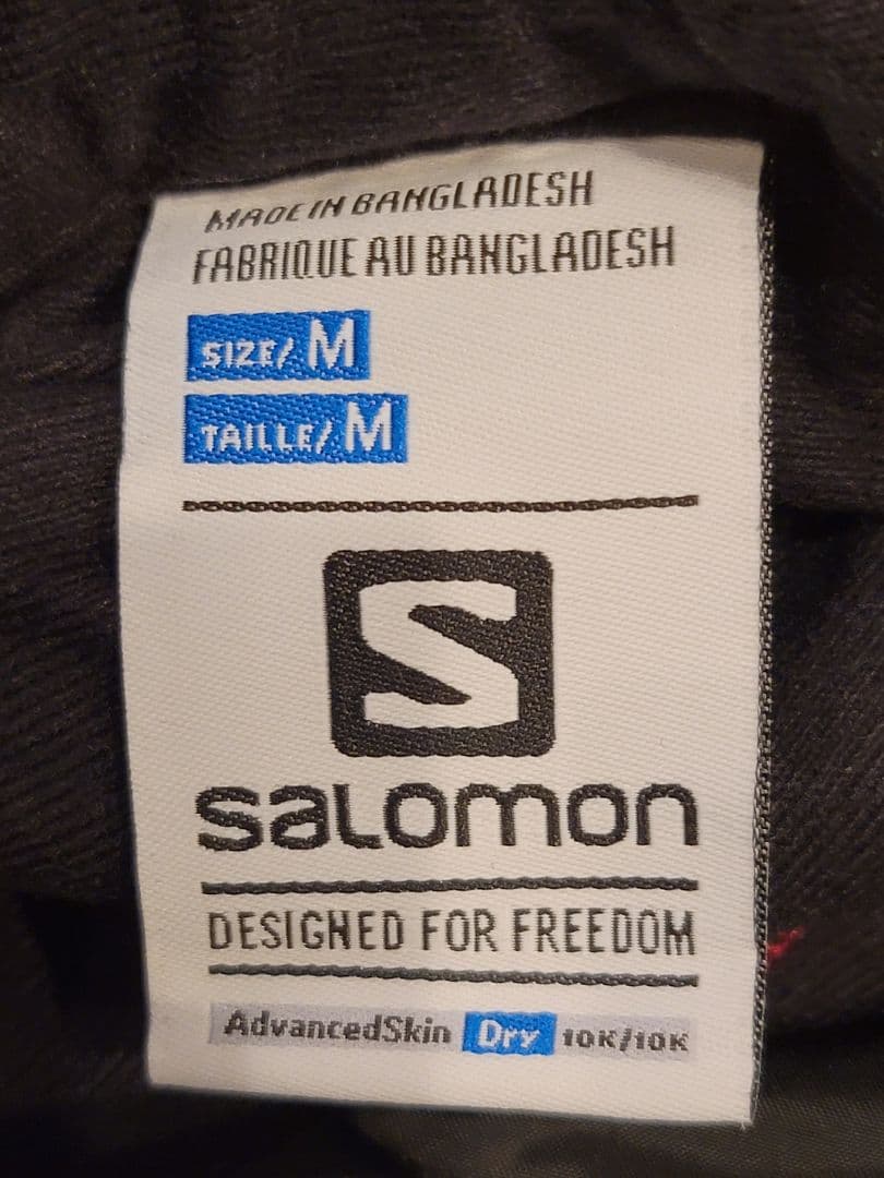 【美品】SALOMON スキーウェア 上下セット レディース M
