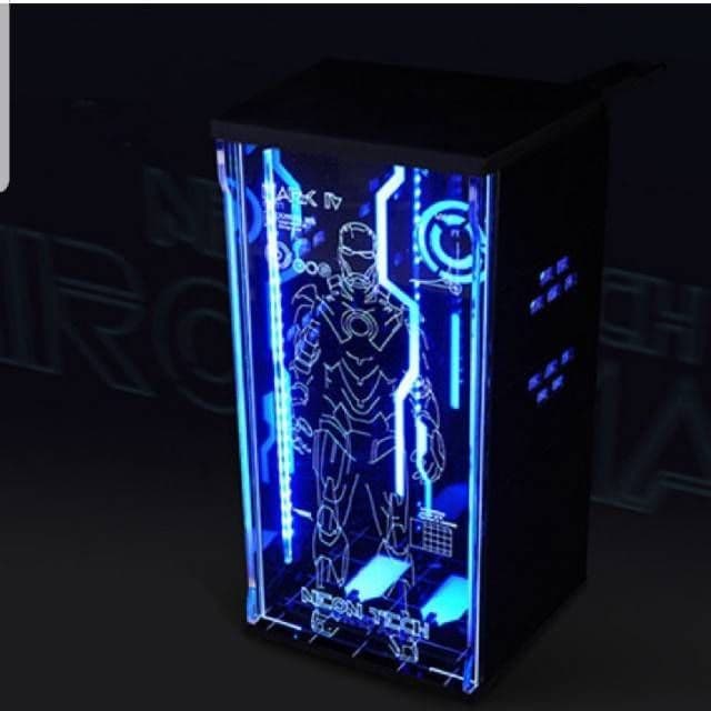 未使用　アイアンマン　マーク４ネオンテック版用 格納庫ケース　ホールオブアーマー