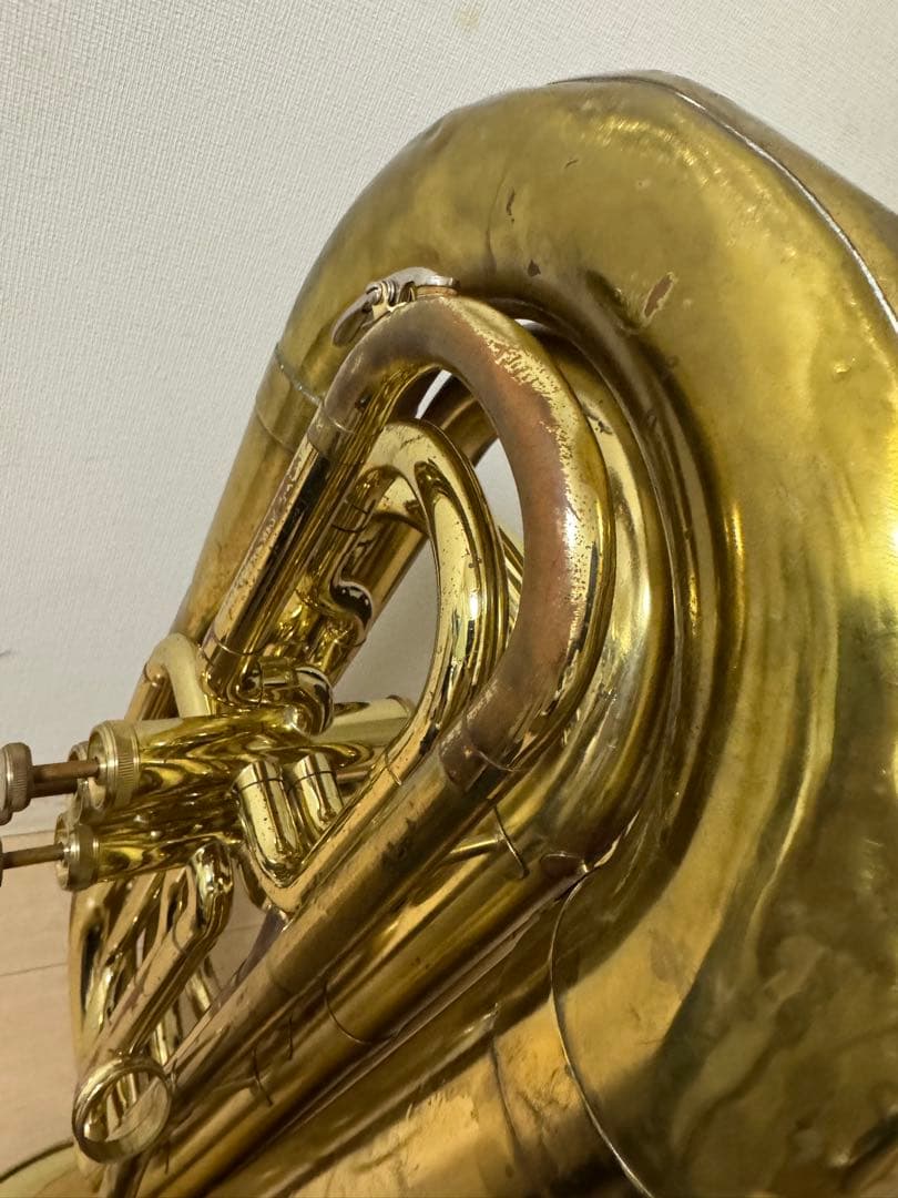 YBB103 B♭チューバ 3ピストン　ハードケース付