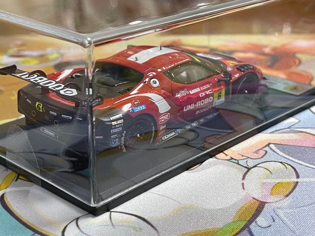 【新品】ルックスマート 1/43 フェラーリ 片山義章 R.M.ムンタン