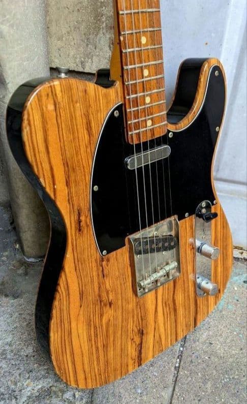 FENDER JAPAN　2006年30本限定　TL-ZEBRAホンジュラスマホ