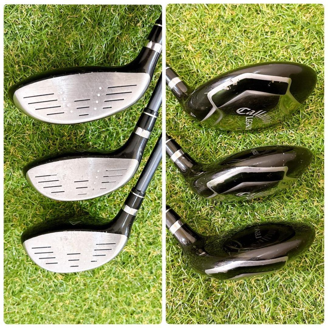 キャロウェイ レガシー レディース フェアウェイウッド 3本セット 右 A