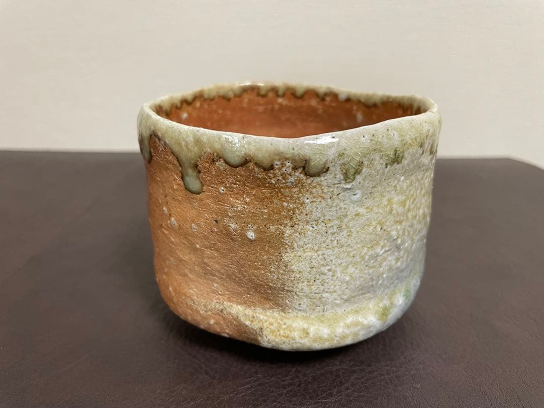 杉本貞光　信楽茶碗　信楽焼　茶碗　茶道具　共箱