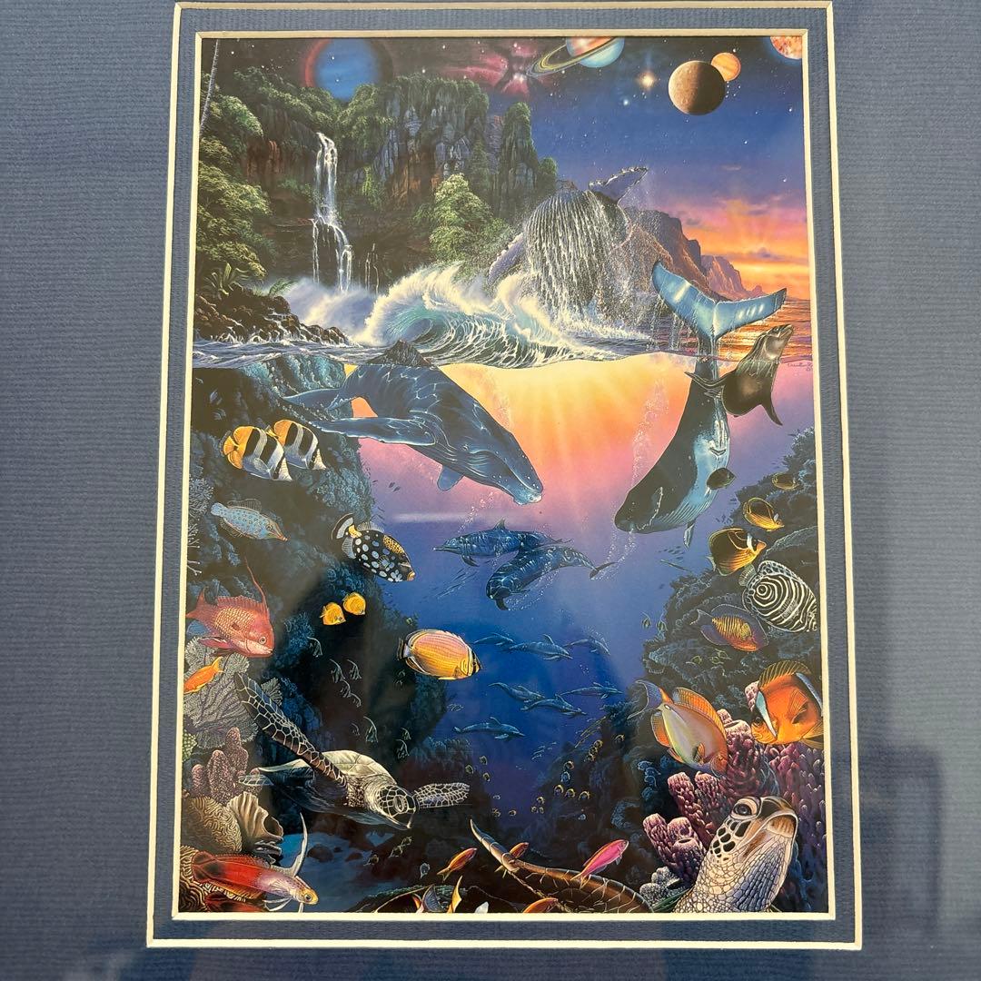 こ*う様 ラッセン　THE COSMOS コスモス　版画　絵画　シルクスクリーン