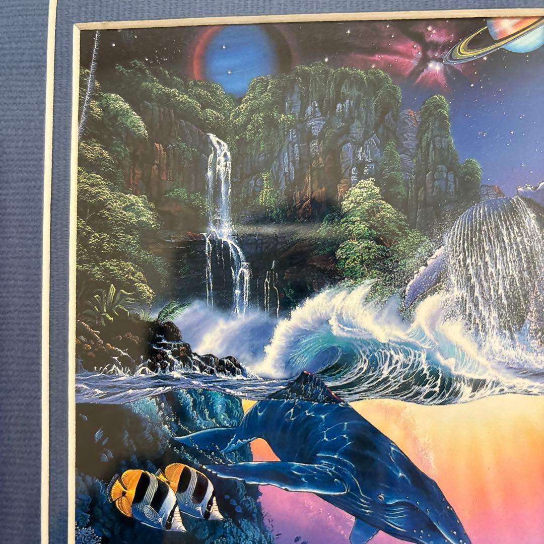 こ*う様 ラッセン　THE COSMOS コスモス　版画　絵画　シルクスクリーン