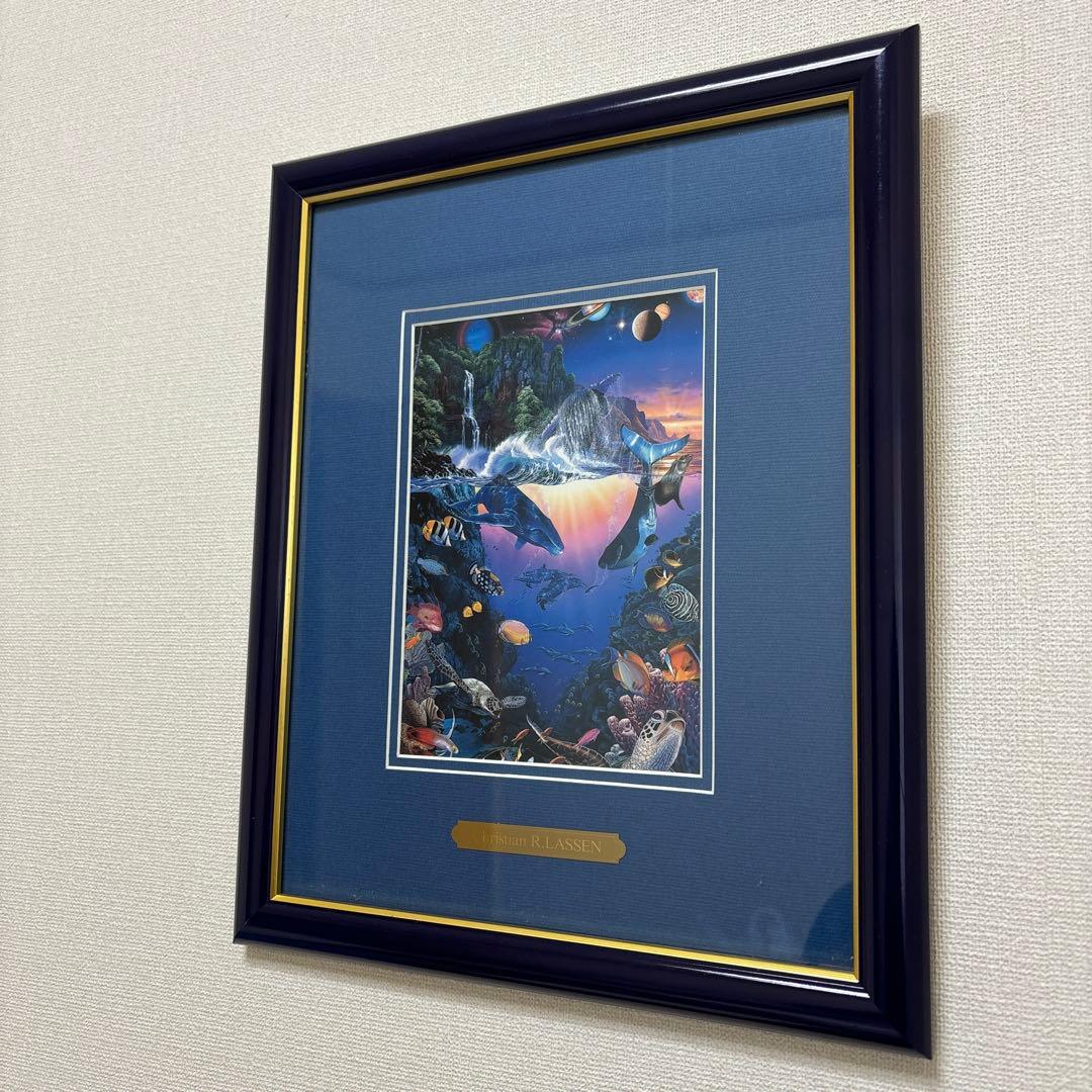 こ*う様 ラッセン　THE COSMOS コスモス　版画　絵画　シルクスクリーン