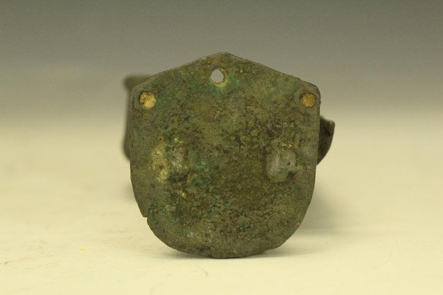 仏教 東南アジア スコータイ 古銅 仏像 高14.5cm 時代物(A429)