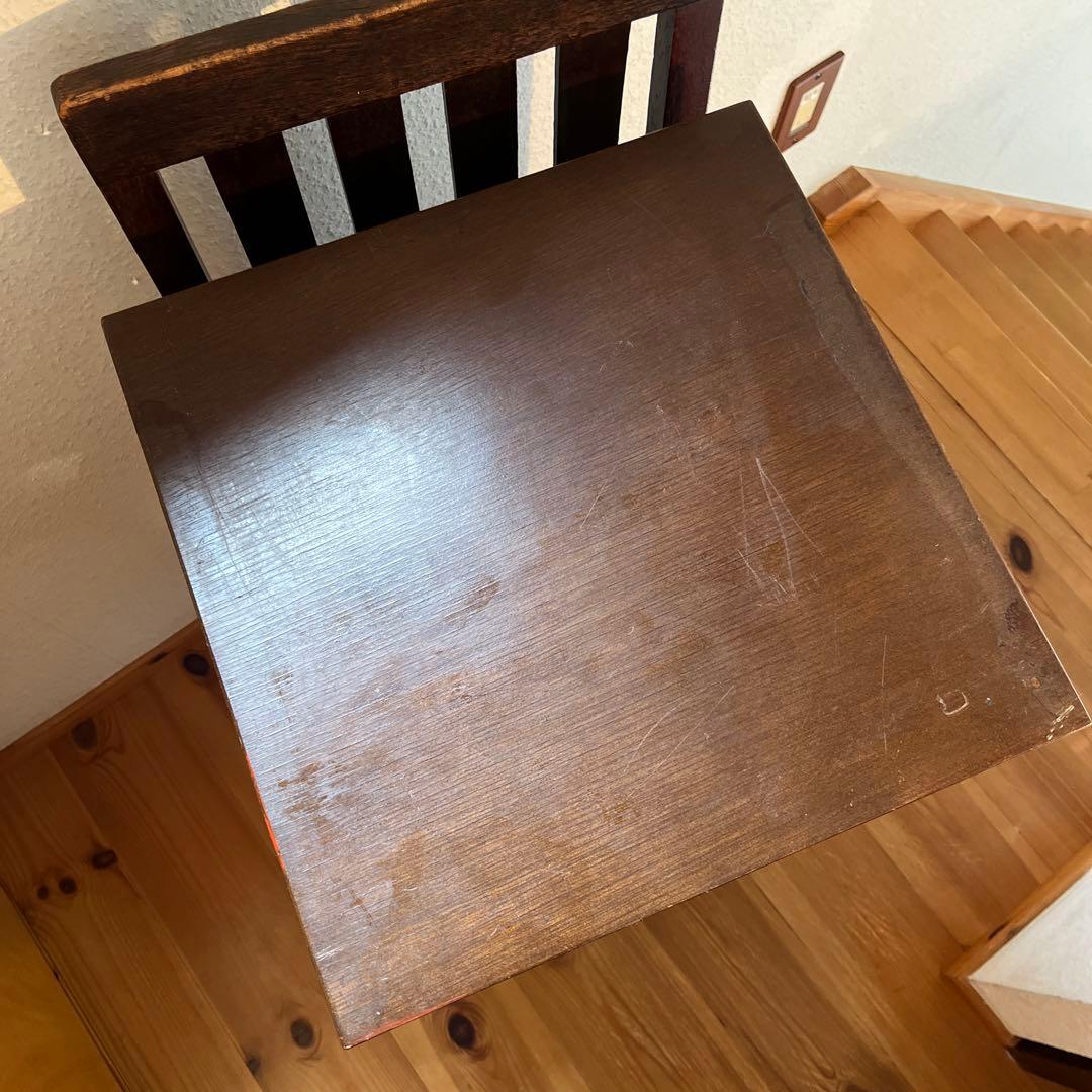 昭和レトロ アンティーク ヴィンテージ 木製レコードケース 書類ケース