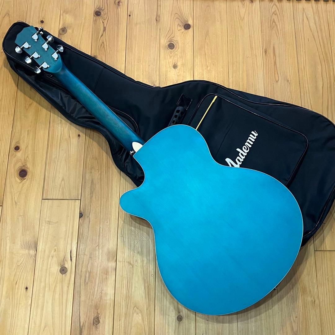 新品未使用　Mademu アコースティックギター MCG40B-BL-M