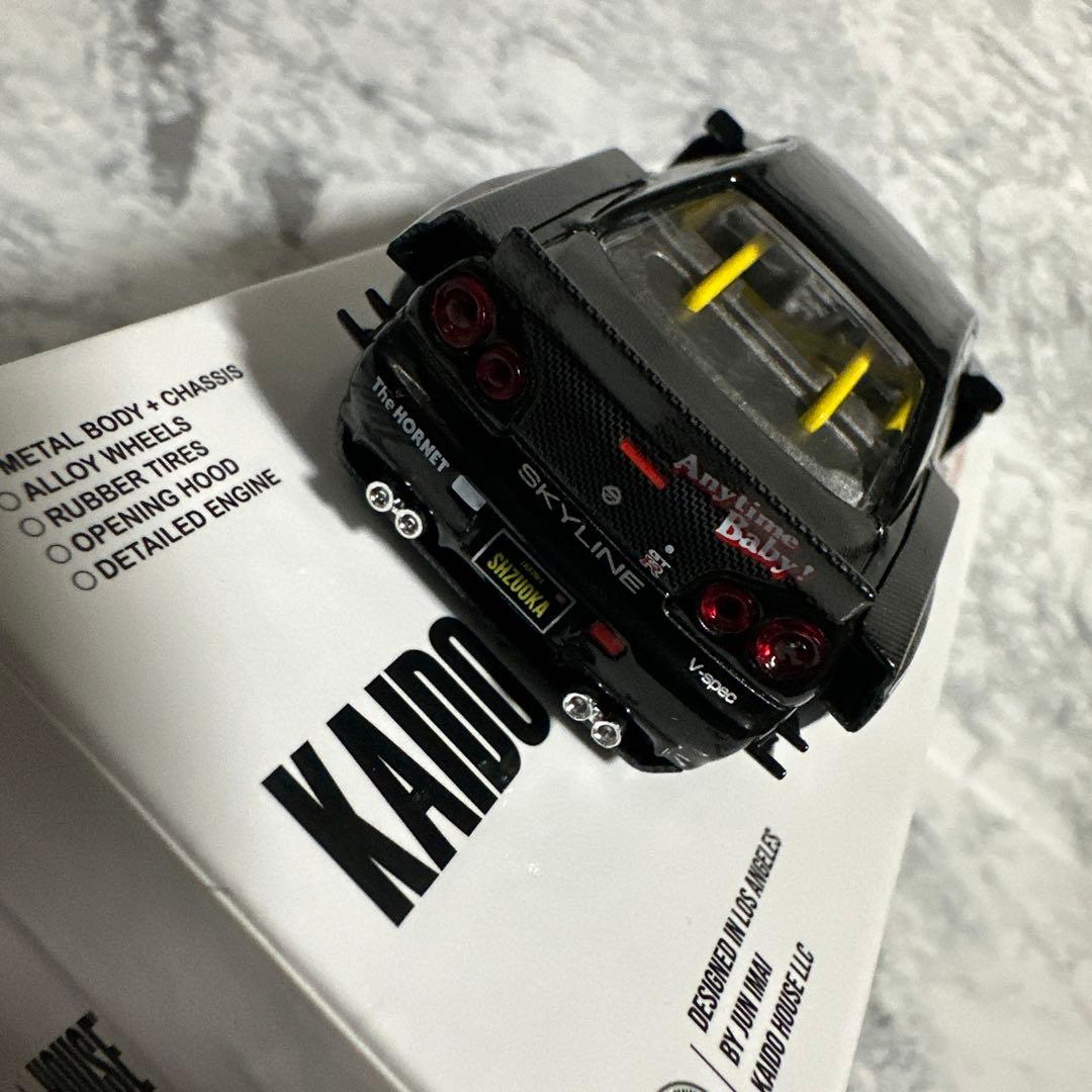 ミニカー NISSAN SKYLINE GT-R R34 THE HORNET