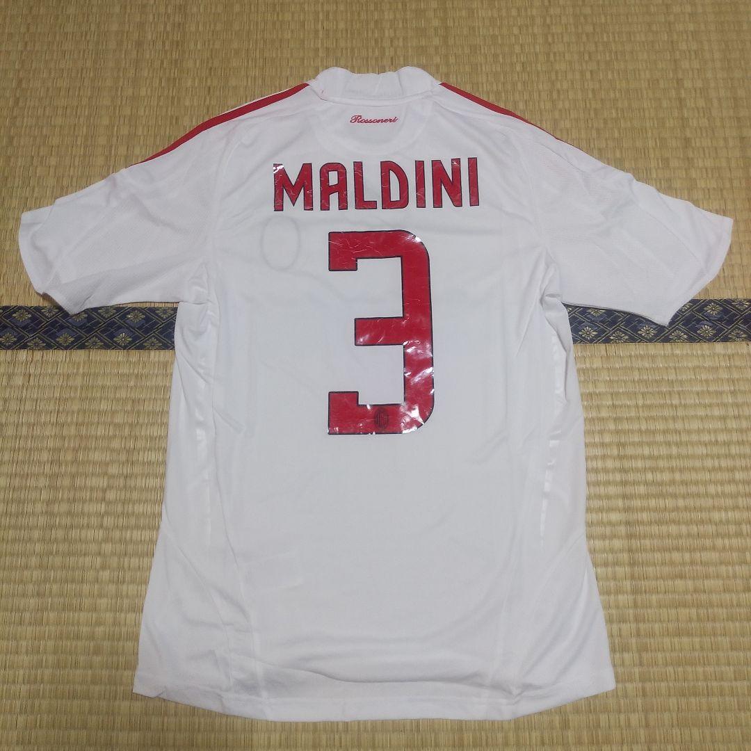AC MILAN #3 MALDINI 08-09 AWAY 在籍最終シーズン