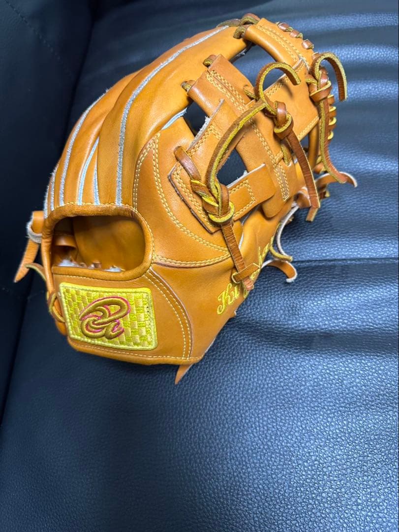 Donnai 硬式グローブ オレンジ