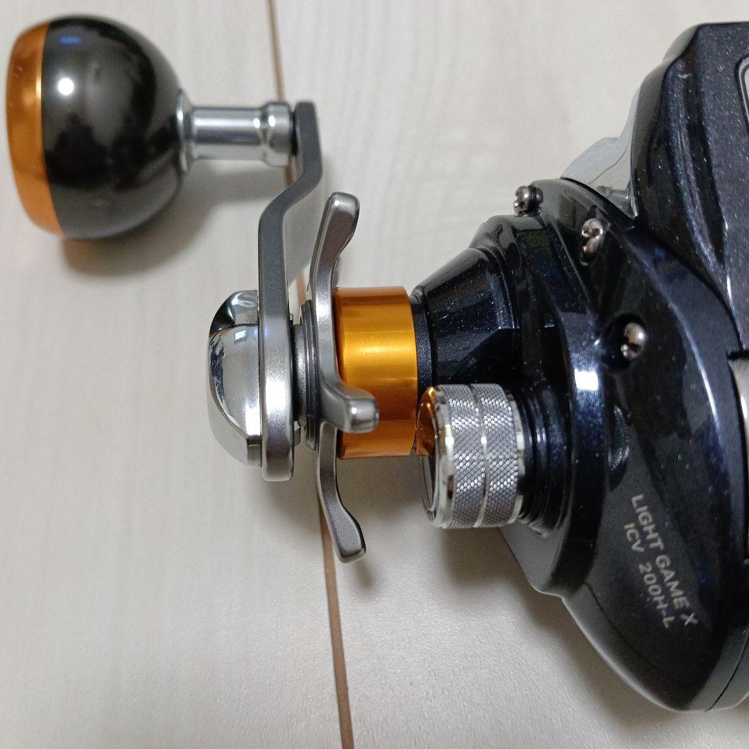 ダイワ ライトゲームX ICV 200H-L　両軸リール左巻き