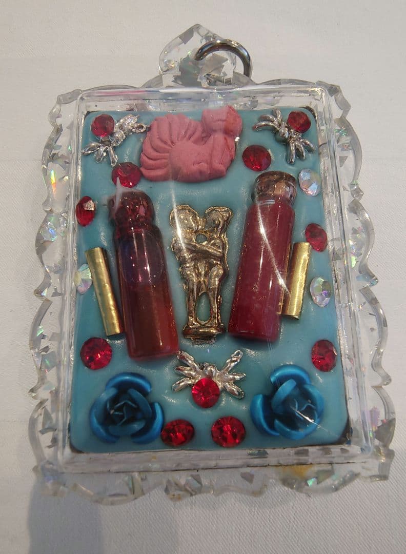 【高級品！】タイのお守りプラクルアン！九尾の狐！術師写真付き！金運&恋愛運UP!