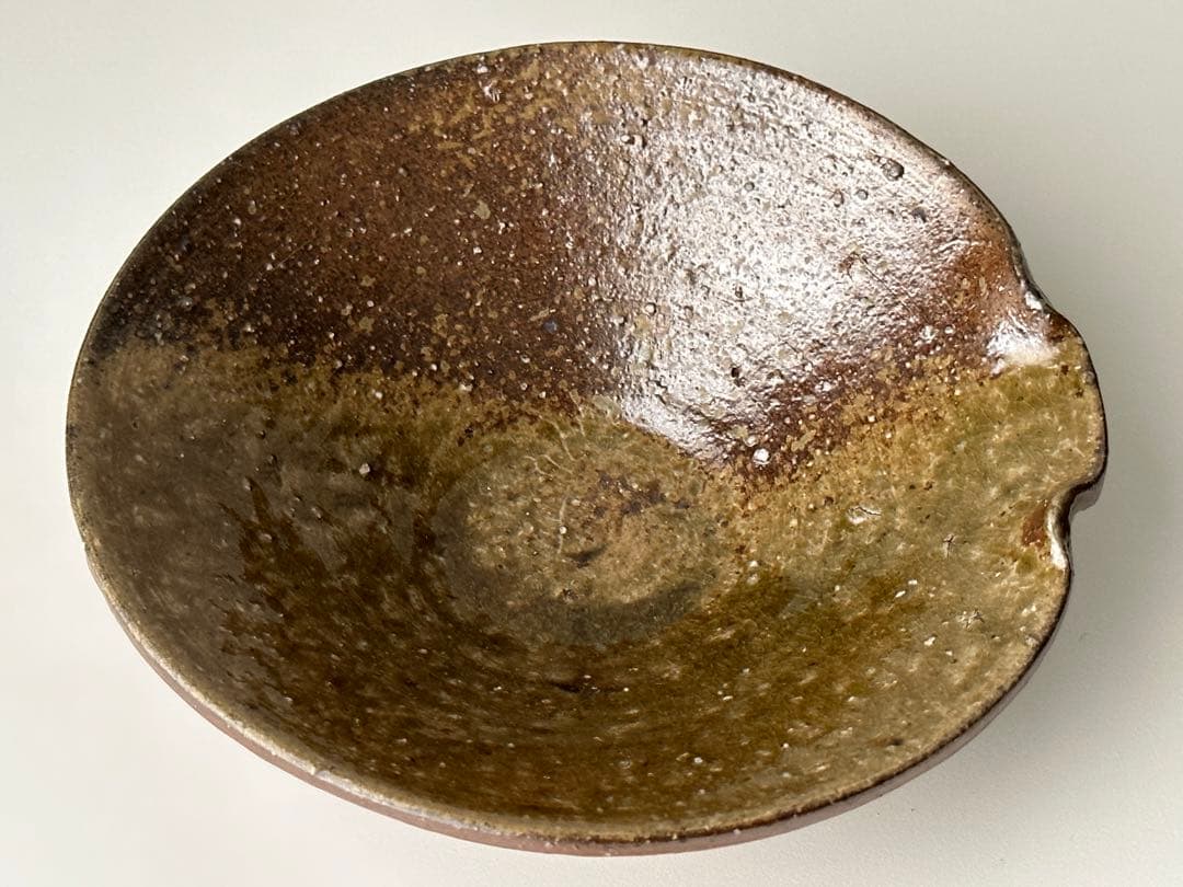 金重まこと 備前 平片口 皿 ④