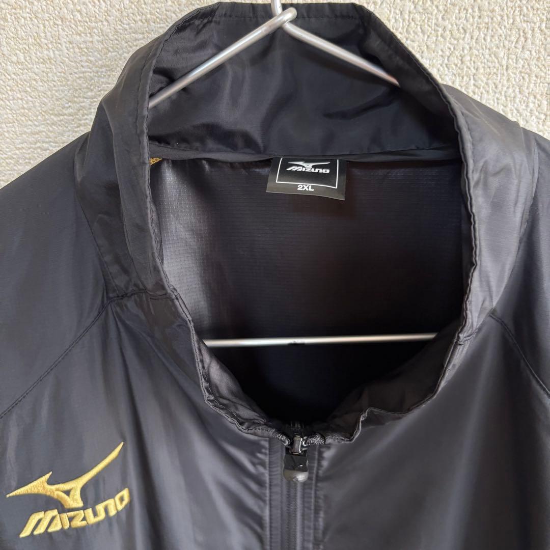 【未使用級】ミズノ ウィンドブレーカー セットアップ　2XL