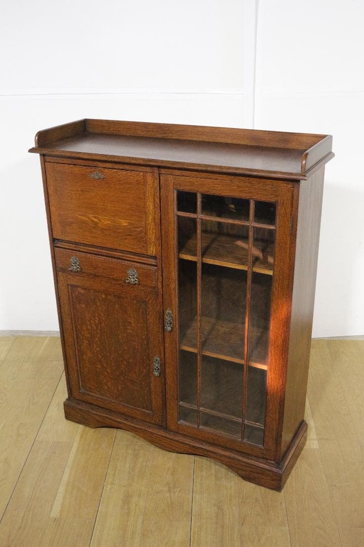 ★CAURSES AU AN TIQUES★キャビネット★木製アンティーク家具★