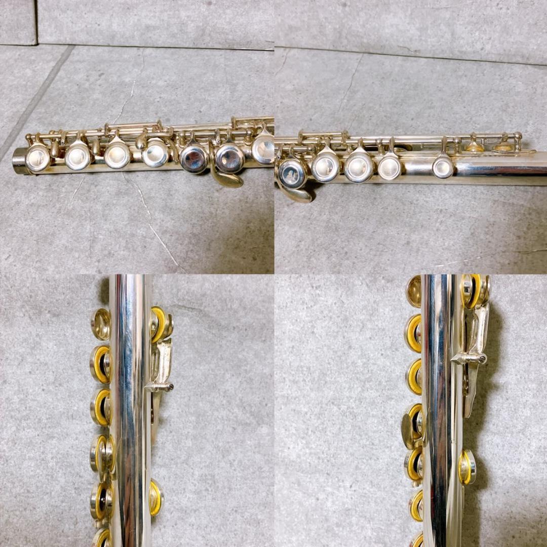 PEARL フルート PF-501 Eメカ 銀製 シルバー ハードケース付 美品