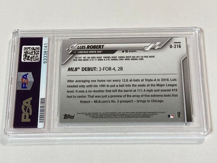 ebay5万円! L.ロベルト ルーキーカード SAPPHIRE EDITION