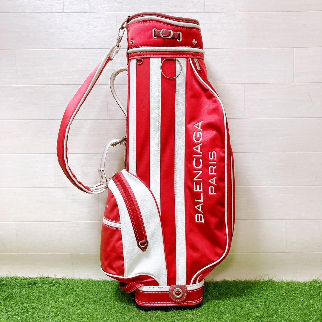 BALENCIAGA バレンシアガ　キャディバッグ　ストライプ