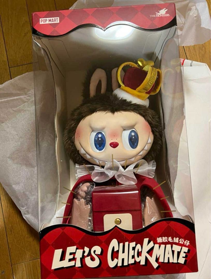 POPMART LABUBU LET'S CHECKMATE ぬいぐるみ 2点
