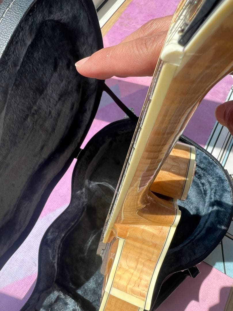 田*也様 ほぼ未使用　お値下げ！フラットマンドリン　オワリヤ楽器　定価30万超ワ