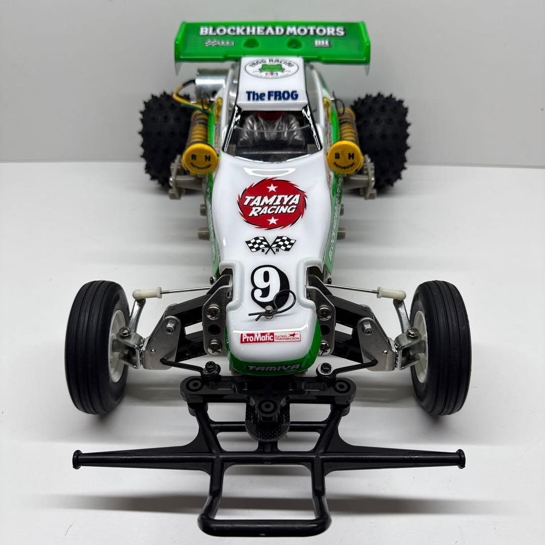タミヤ 田宮 マイティ フロッグ ラジコン ブロックヘッドモータース