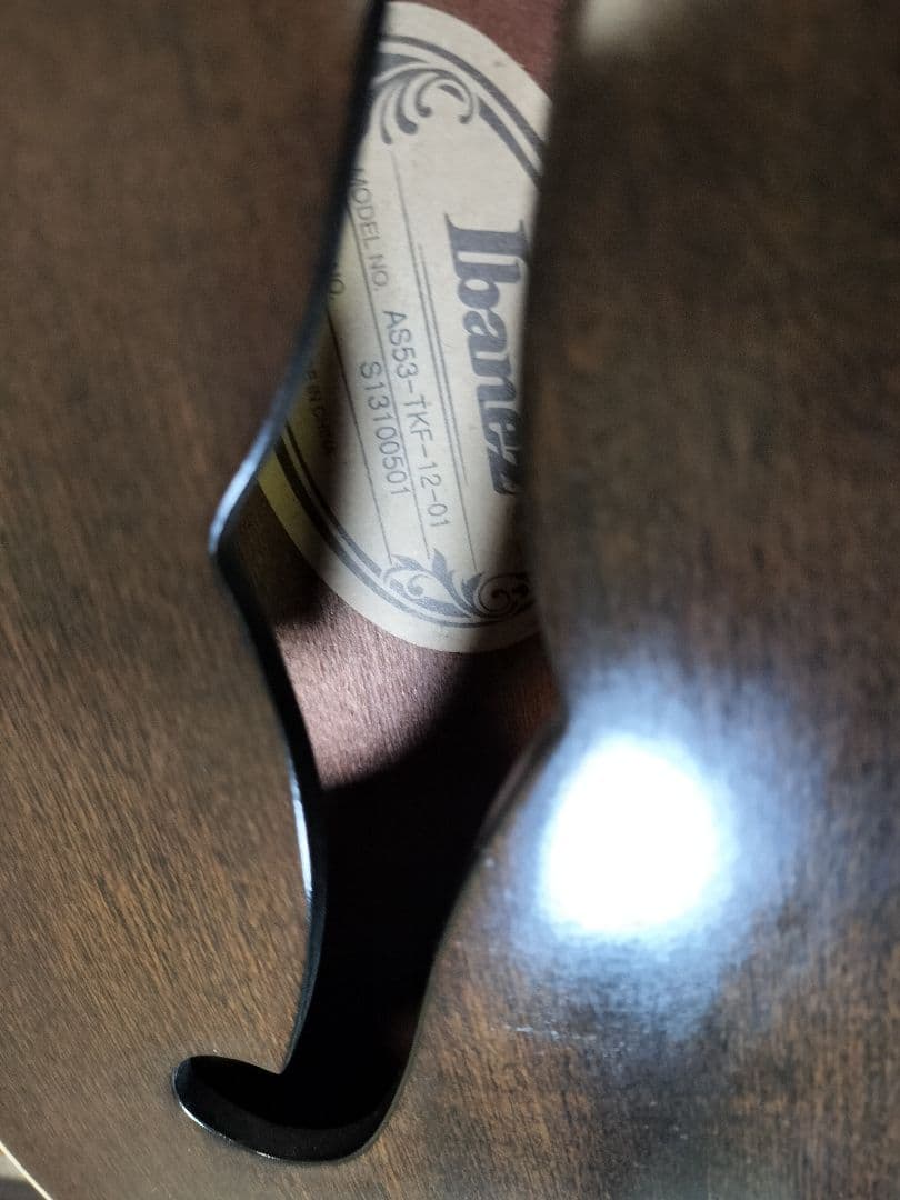 最終値下げIbanez AS53 TKF セミアコースティックエレキギター