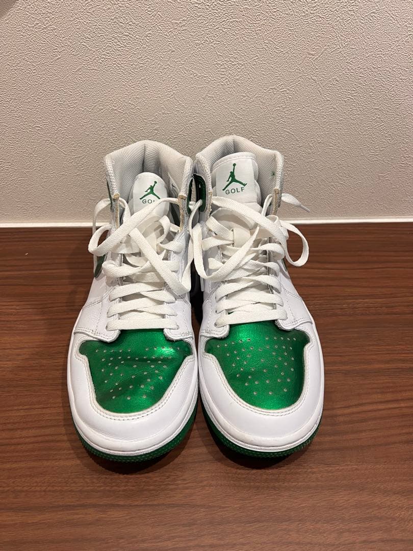 Jordan ゴルフシューズ ホワイト/グリーン