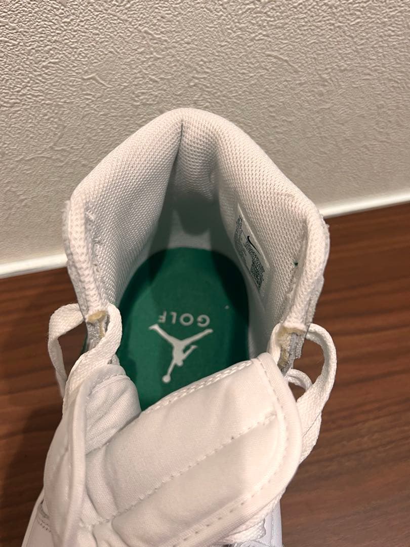 Jordan ゴルフシューズ ホワイト/グリーン