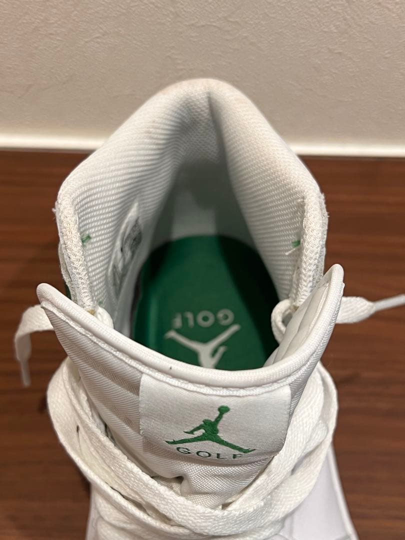 Jordan ゴルフシューズ ホワイト/グリーン