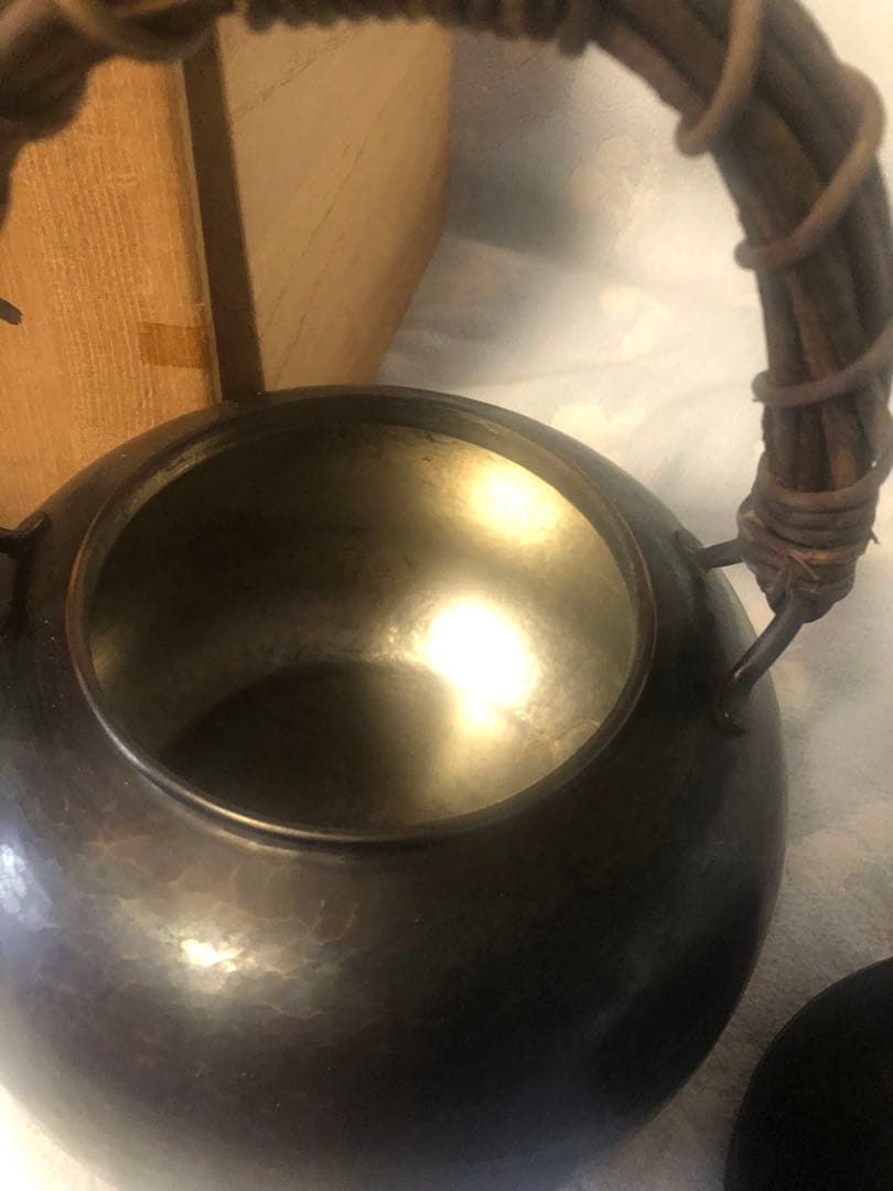 鎚起銅器　玉川堂　湯沸かし　やかん
