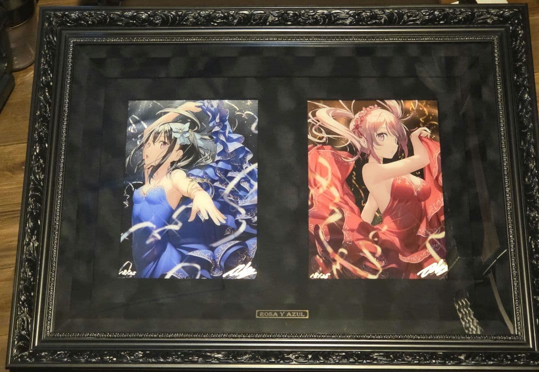 ROSA Y AZUL カントク 版画