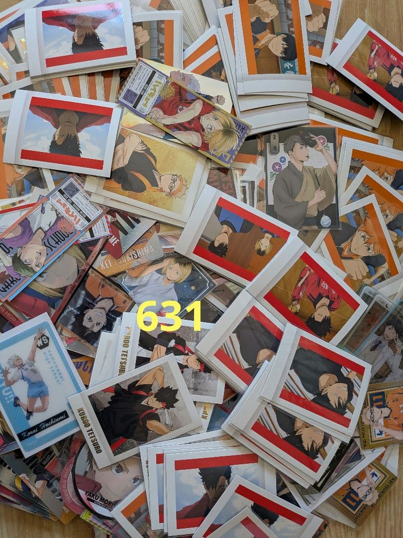 ハイキュー ぱしゃこれ カード ステッカー 631枚以上 ※お値下げ多少は️⭕️