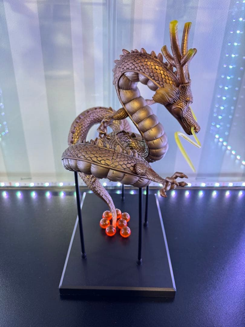 ド*ド様 ドラゴンボール 神龍 シェンロン ビッグソフビ ゴールドver フィギ