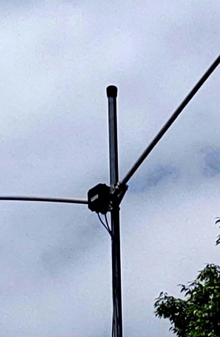 クリエイトデザイン Vダイポールアンテナ 730V-XW 整合ユニット付き