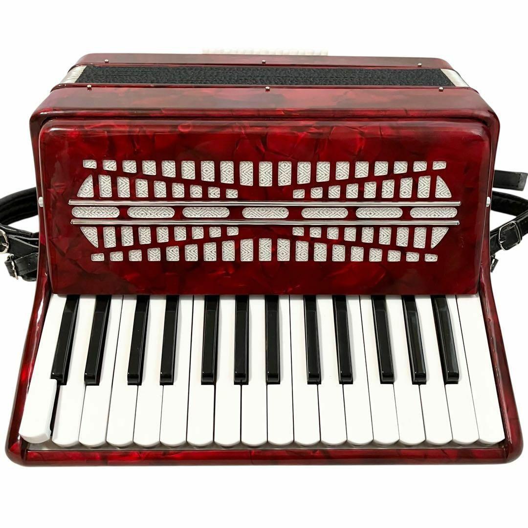キョーリツ KC アコーディオン ACD-400 レッド 30鍵盤+24ベース